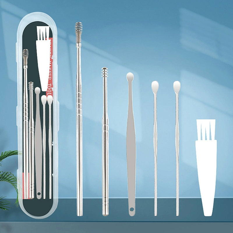 Portable Ear Spoon Cleaning Set