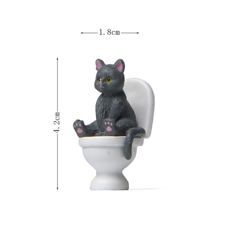 Cat-themed Landscape Gardening Creative Figurine