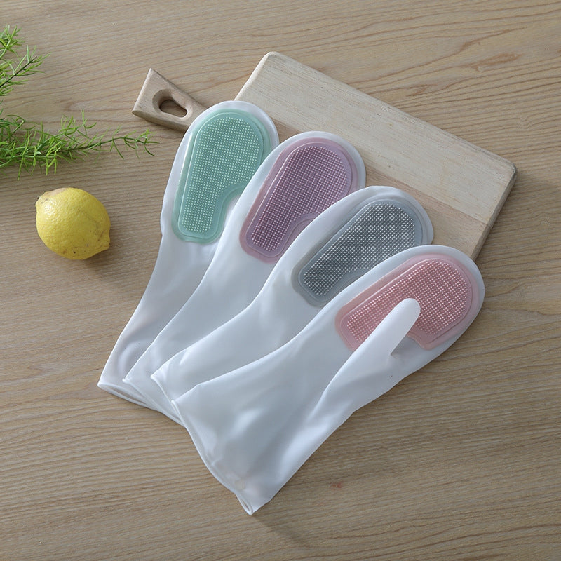 Magic Brush Multifunctional Household Dishwashing Gloves