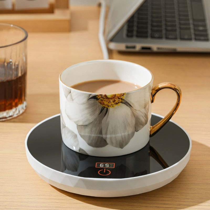 Insulated Milk Warmer,Automatic Heating Coaster