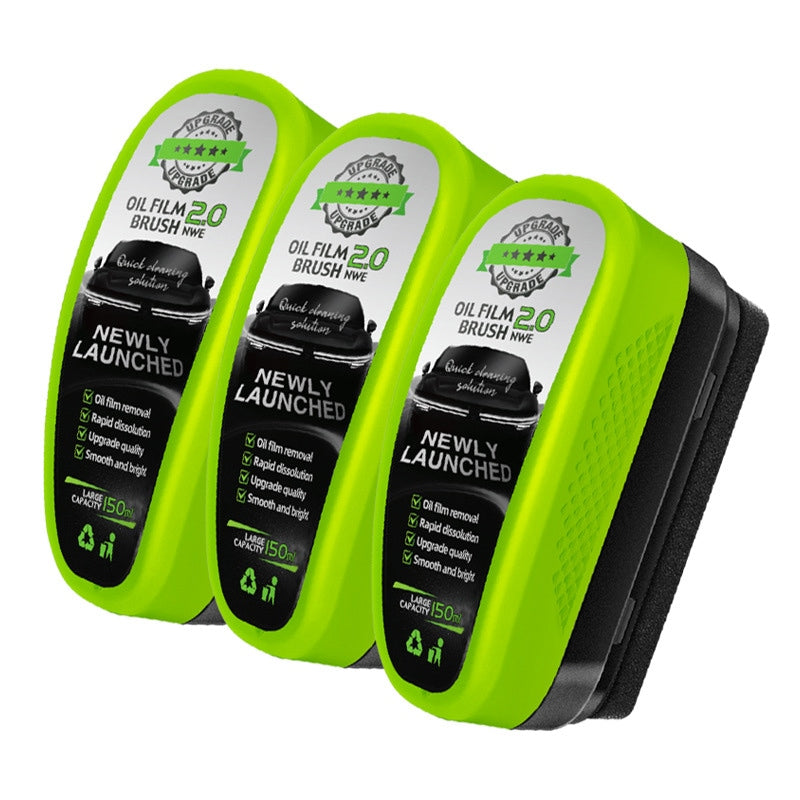 New Oil Film Remover for Car Glass – Powerful Oil Film Removal, Coating, and Water Repellent