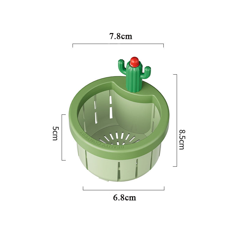 Cactus Sink Strainer – Kitchen Drain Filter for Leftovers and Food Waste, Easy Drainage Basket for Sink and Drainage System