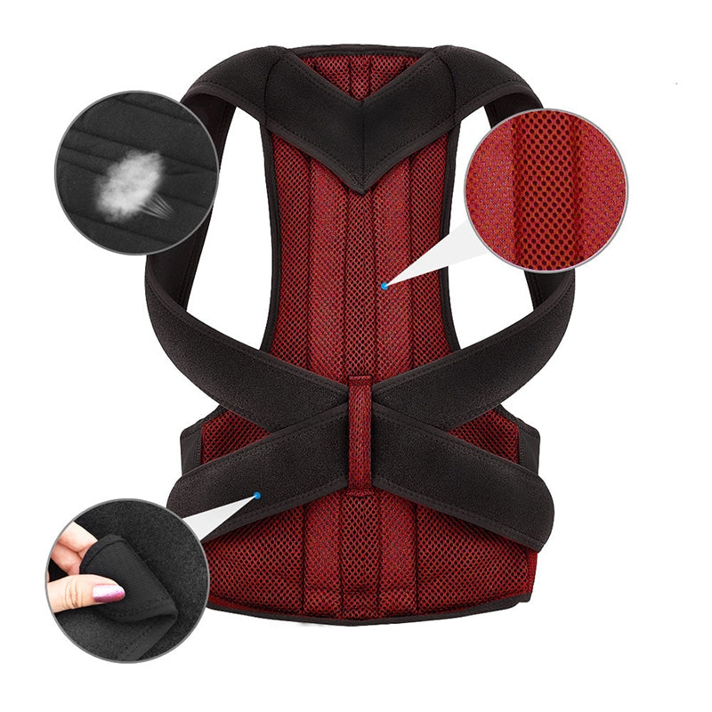 Unisex Invisible Posture Corrector Strap, Anti-Kyphosis Back Support Belt