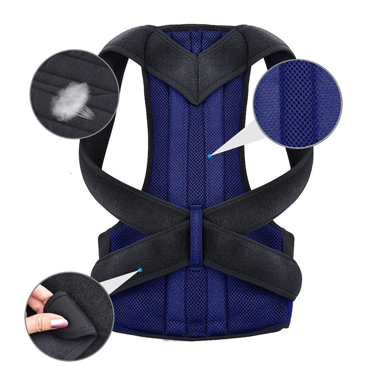Unisex Invisible Posture Corrector Strap, Anti-Kyphosis Back Support Belt