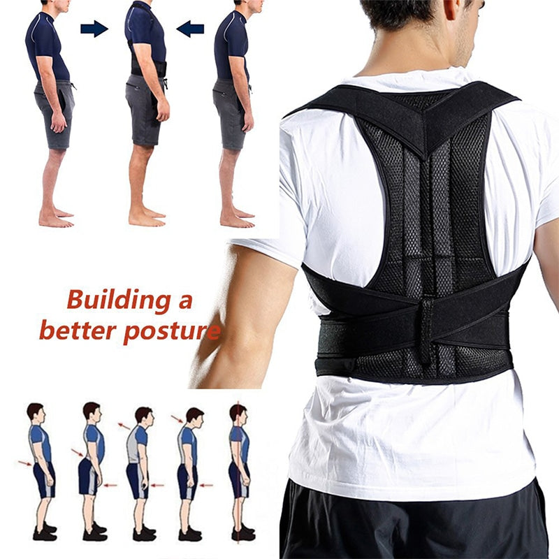 Unisex Invisible Posture Corrector Strap, Anti-Kyphosis Back Support Belt