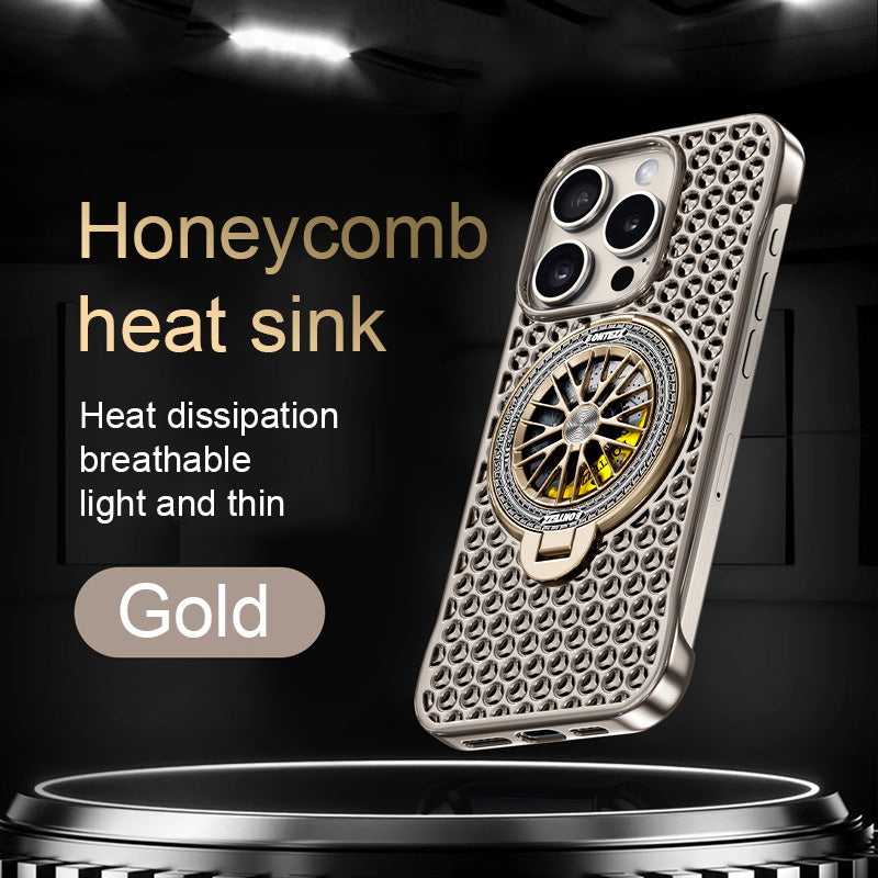 iPhone Breathable Heat Dissipation Anti-fall Mobile Phone Case