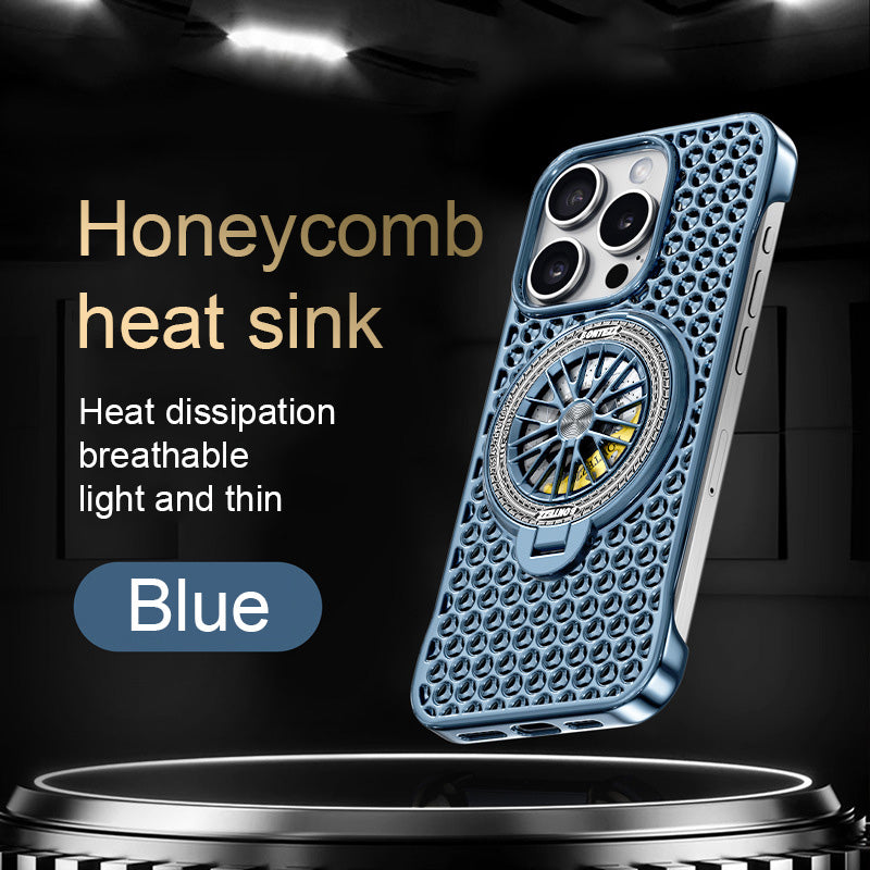 iPhone Breathable Heat Dissipation Anti-fall Mobile Phone Case