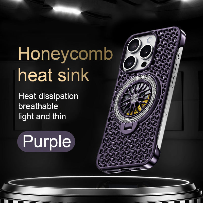 iPhone Breathable Heat Dissipation Anti-fall Mobile Phone Case