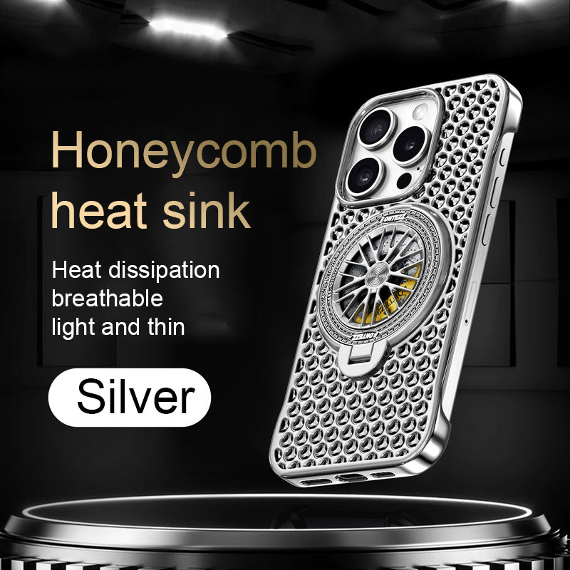 iPhone Breathable Heat Dissipation Anti-fall Mobile Phone Case