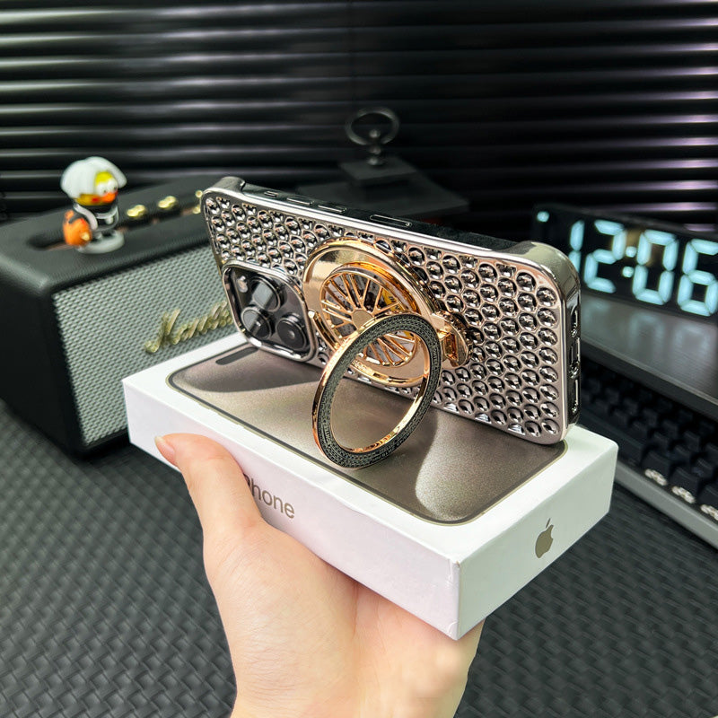 iPhone Breathable Heat Dissipation Anti-fall Mobile Phone Case