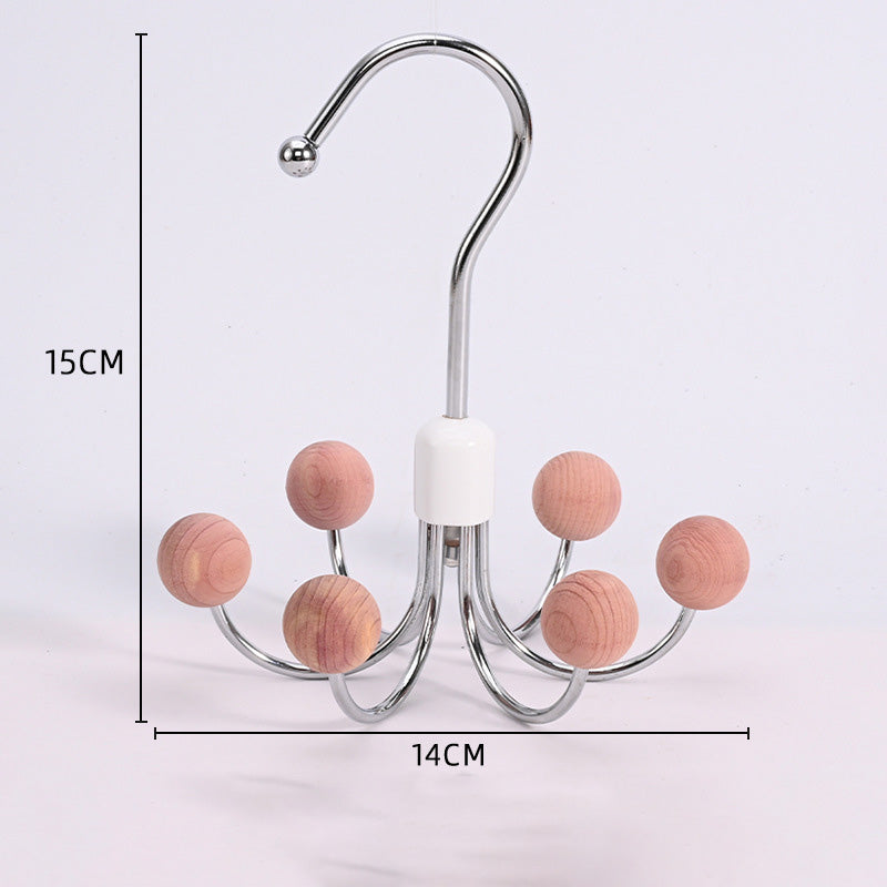 Camisole Bra Storage Artifact,Six-Claw Rotating Hook,360-Degree Rotating