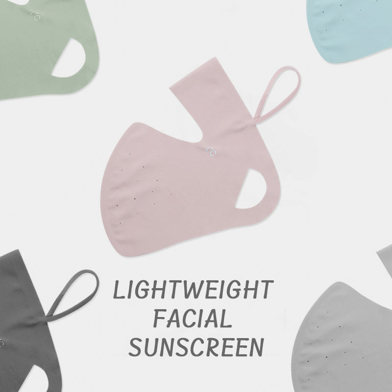 Full-face Sun Protection Mask With UV Protection, Made Of Ice Silk Material