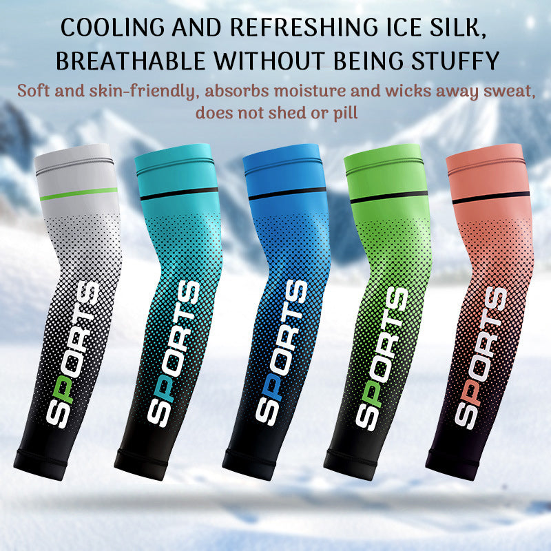 Outdoor Ice Silk Sun Protection Sleeve Covers For Summer