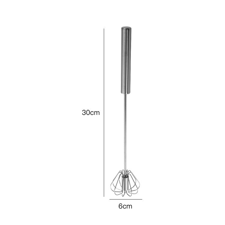 Press and Rotate Egg Beater - Household Baking Tool