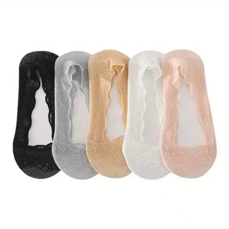 Lace No Show Liner Socks for Women