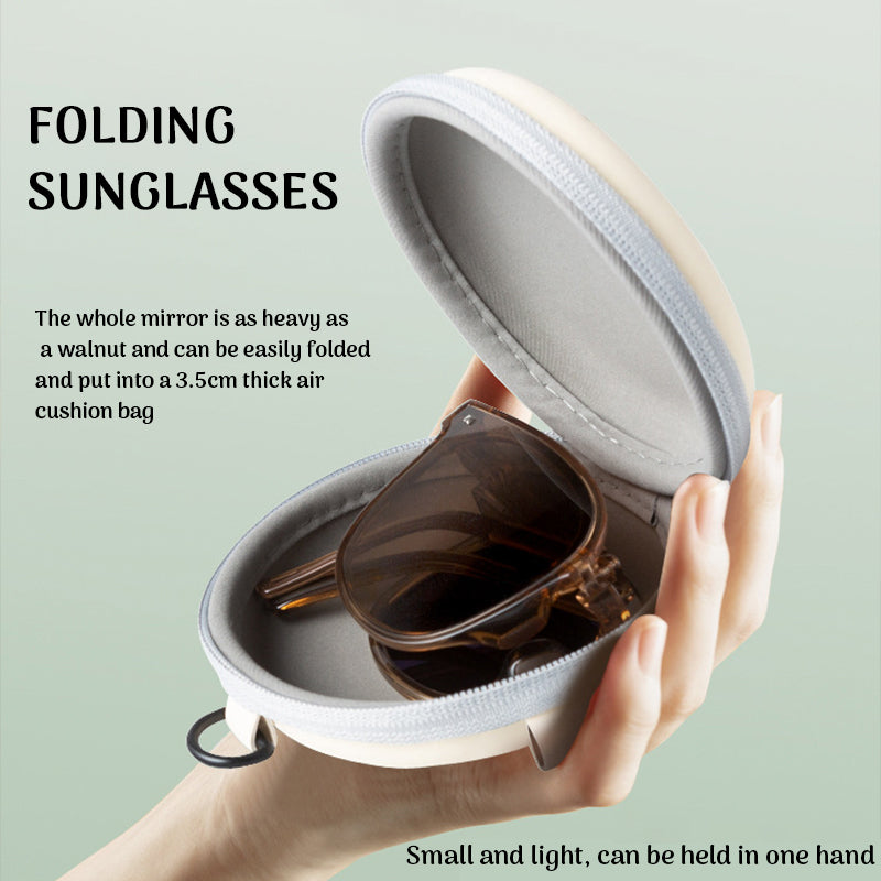 Fashionable Sun Protection Folding Sunglasses