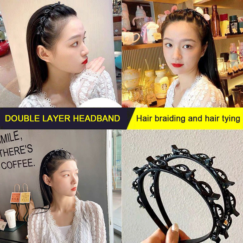 Bangs Hairstyle Hairpin Braided Hair Tie Fashion Headband