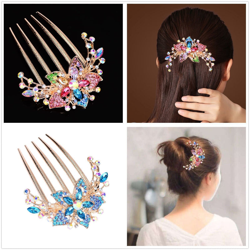 Crystal Comb Hairpin