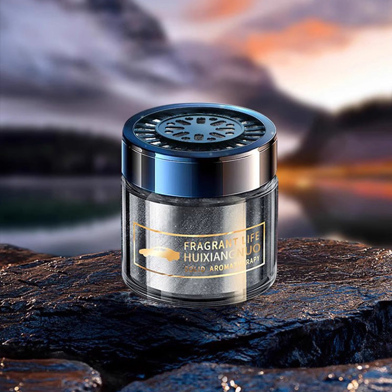 Premium Car Air Freshener, Long-Lasting Solid Wax
