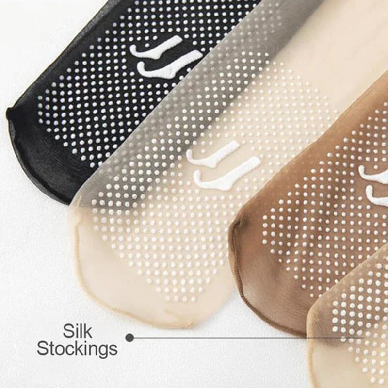 Anti-snagging Glue Invisible Transparent Non-slip Crystal Stockings
