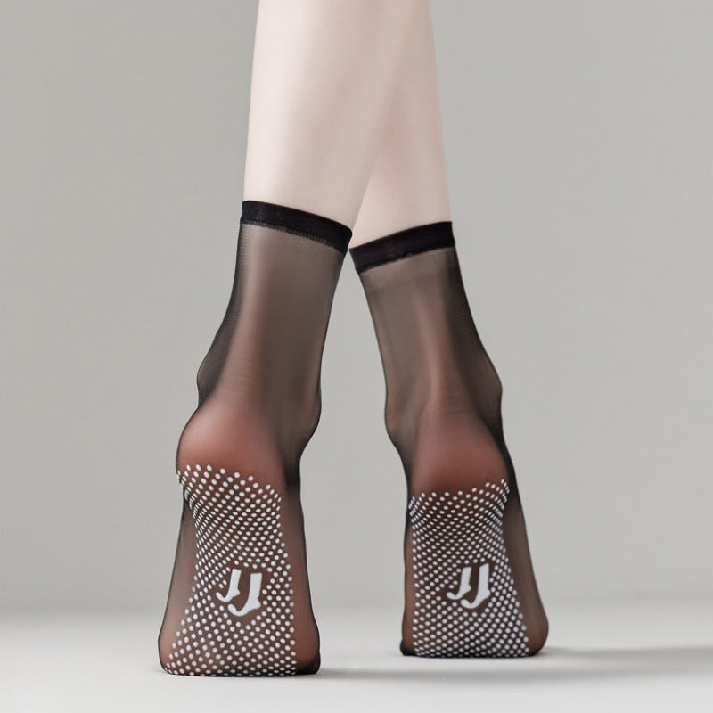 Anti-snagging Glue Invisible Transparent Non-slip Crystal Stockings