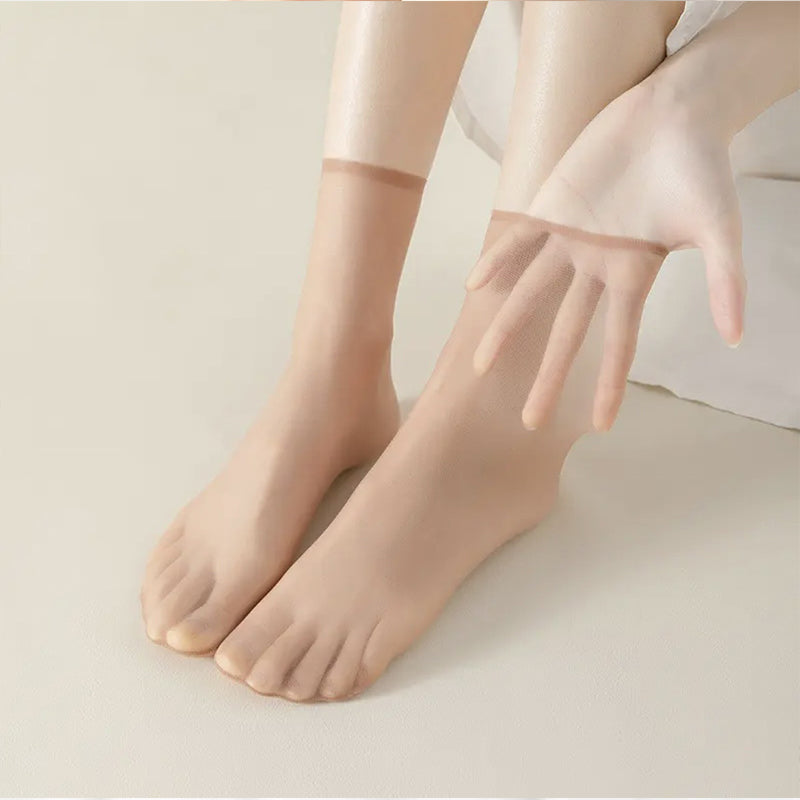 Anti-snagging Glue Invisible Transparent Non-slip Crystal Stockings