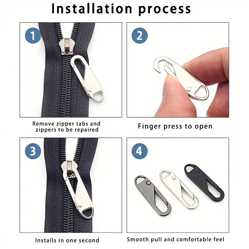 5PCS Universal Detachable Zipper Pulls