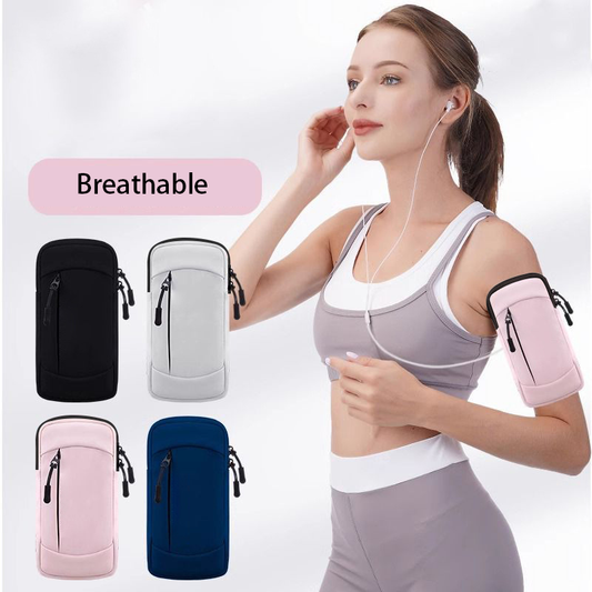 Running Phone Armband – Slim, Water-Resistant, Unisex
