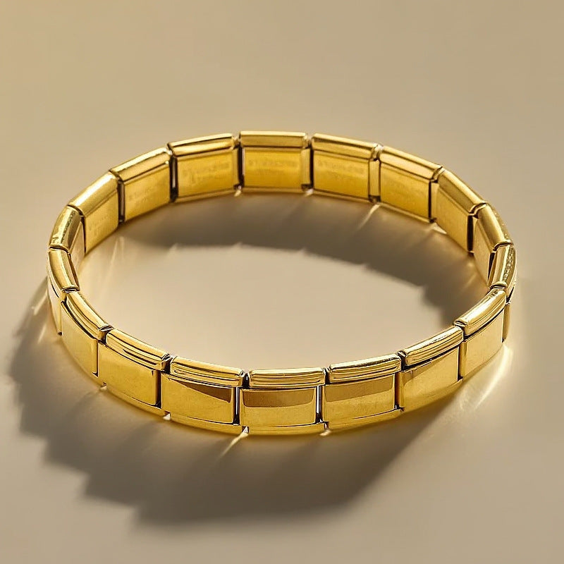 Italian Square Chain Bracelet