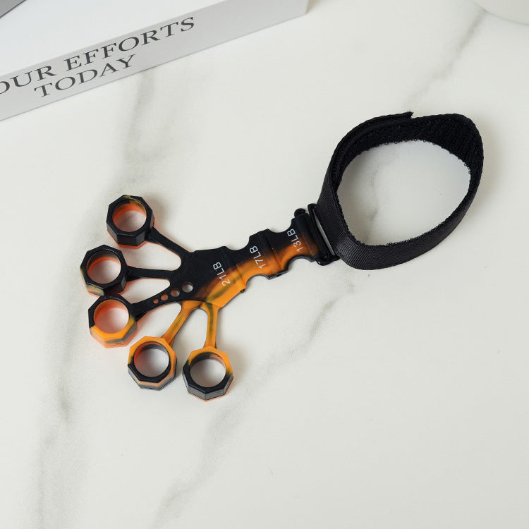 5-Finger Grip Trainer – Silicone Fitness Band