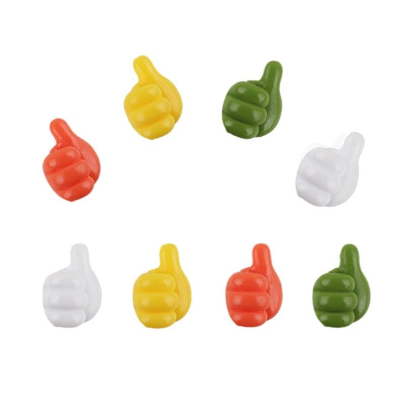Adhesive Thumb Hook Desk Cable Clip
