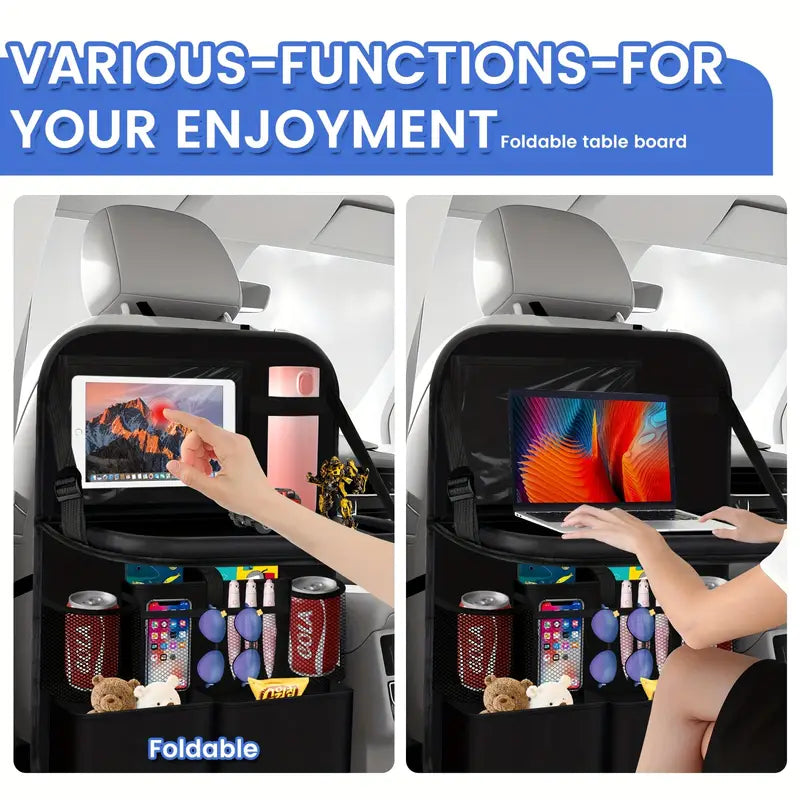 Car Back Seat Organizer – Multi-Pocket Storage Bag