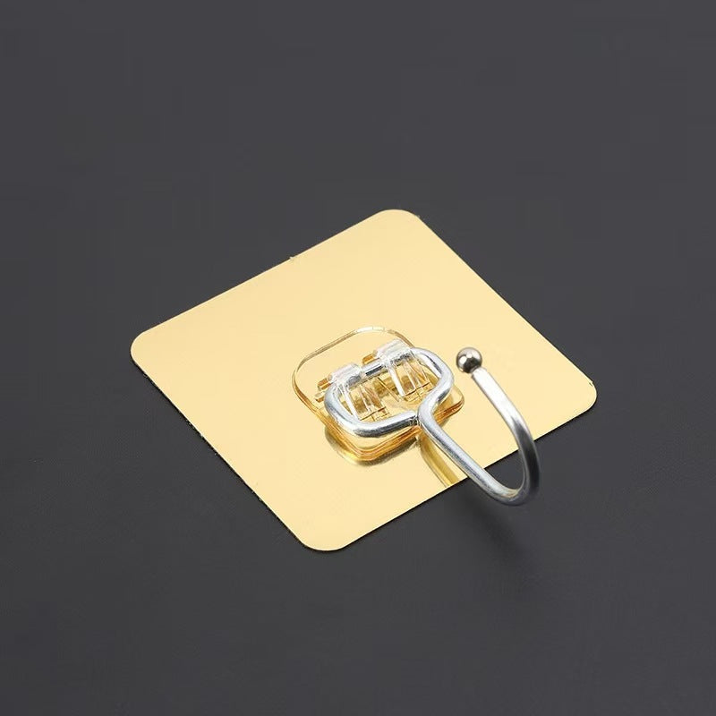 【10 PCS】Adhesive Wall Hooks – No Drill,Heavy-Duty