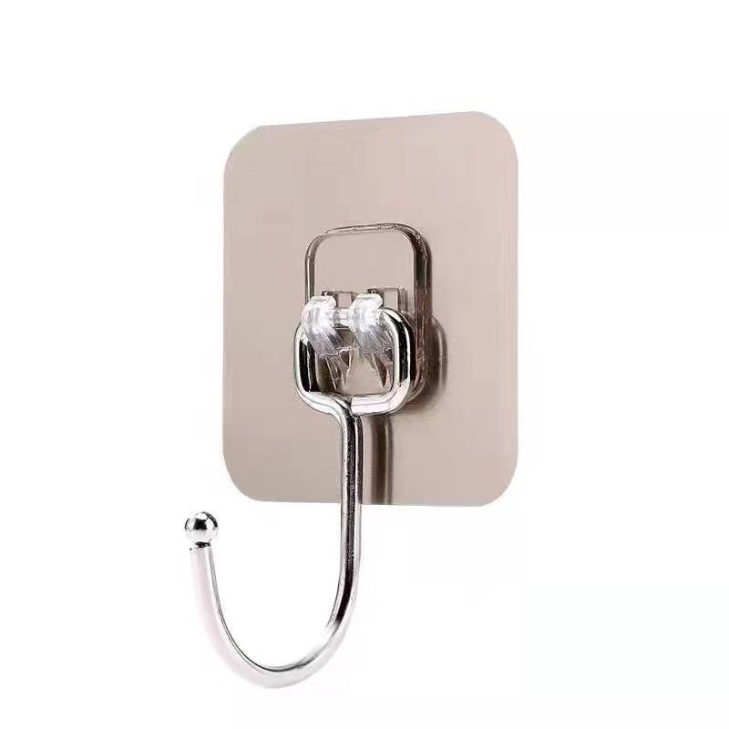 【10 PCS】Adhesive Wall Hooks – No Drill,Heavy-Duty