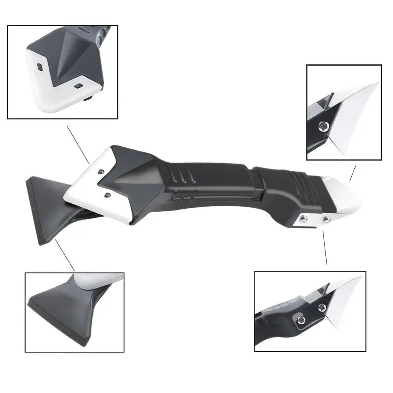 Multi-Use Silicone Scraper – Adhesive & Caulk Tool
