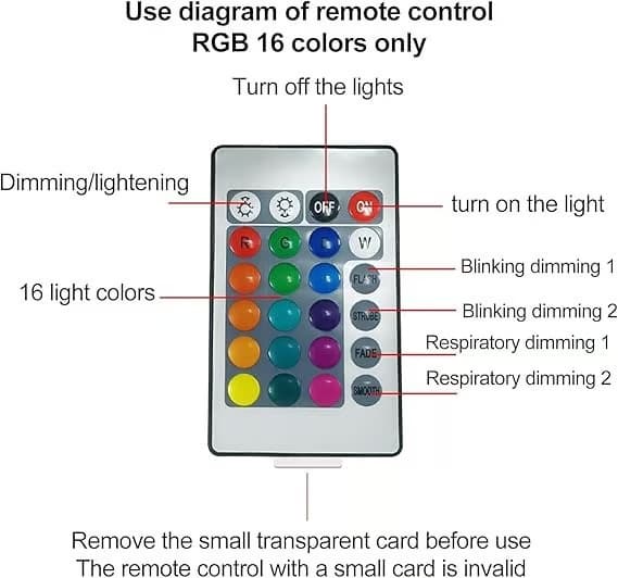 16-Color Water Ripple Ambient Light Dream Table Lamp Projector