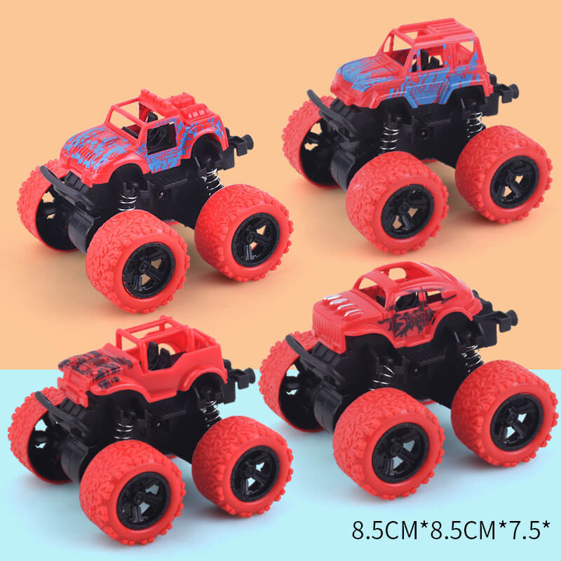 Inertia Four-wheel Drive Stunt Off-road Vehicle Toy for Kids