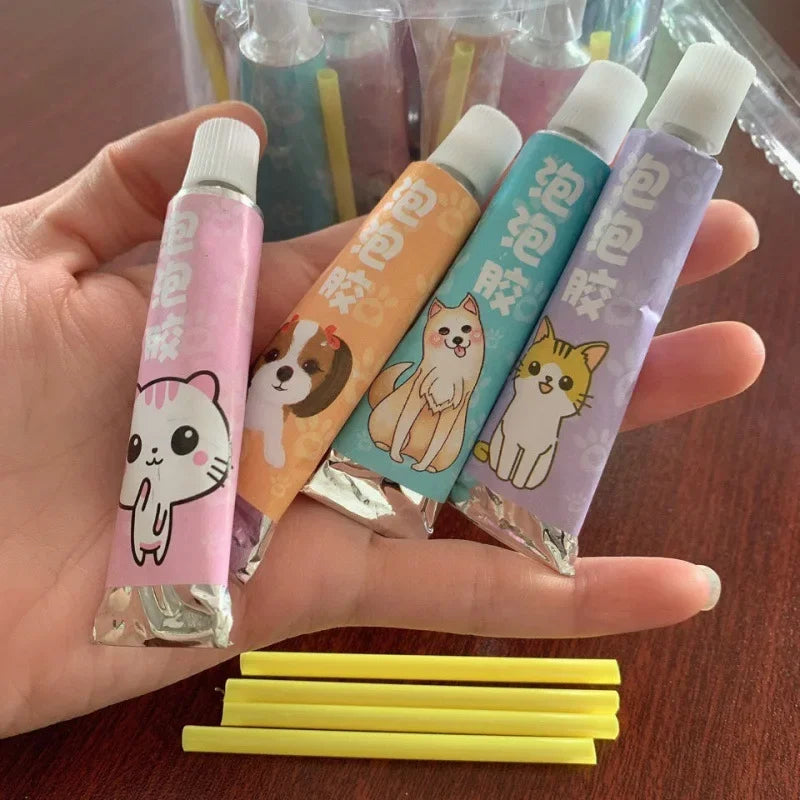 Colorful Bubble Glue Balloons