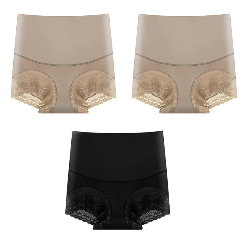 Silky High-waist Shaping Underwear For Tummy Control