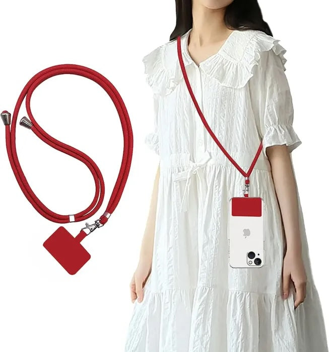 Retractable Crossbody Universal Mobile Phone Case Lanyard