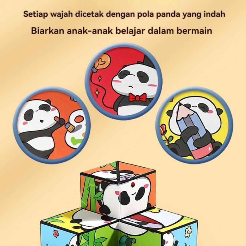 Folding Infinity Magic Cube – Educational Fidget Toy for Kids