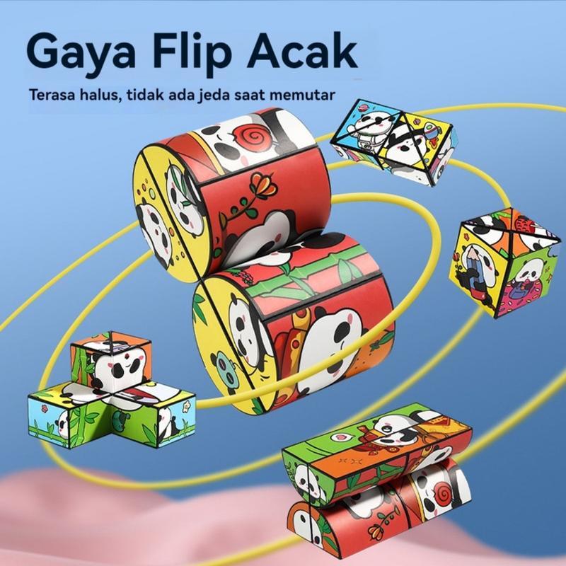 Folding Infinity Magic Cube – Educational Fidget Toy for Kids