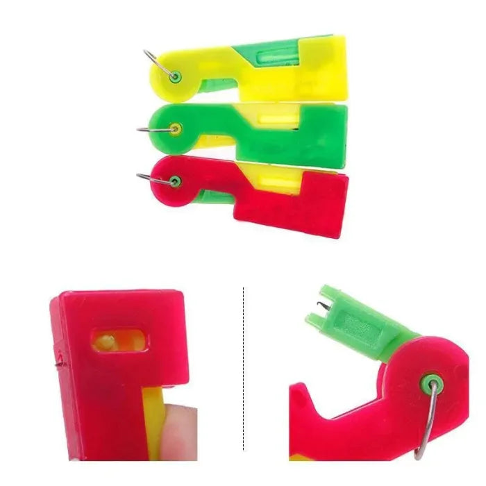 【3 PCS】Automatic Threading Aid Needle Threader