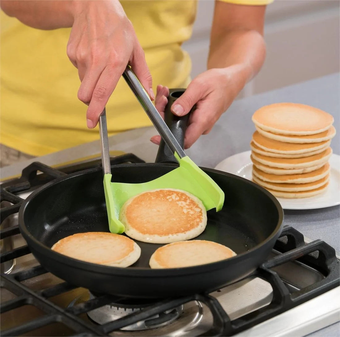 2-in-1 Smart Kitchen Spatula and Tongs