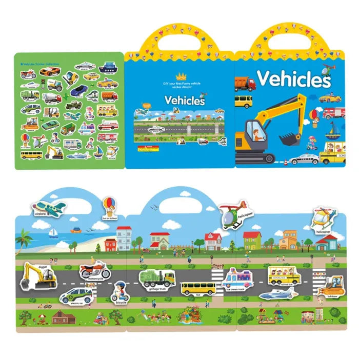 StickyBook - Reusable Sticker Books