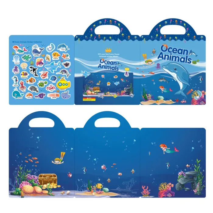 StickyBook - Reusable Sticker Books