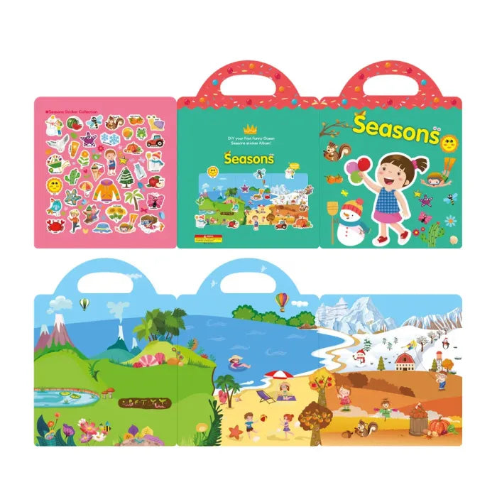 StickyBook - Reusable Sticker Books