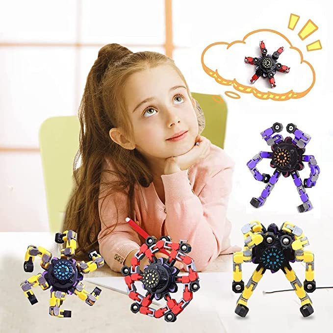 Transformable Fingertip Spinner