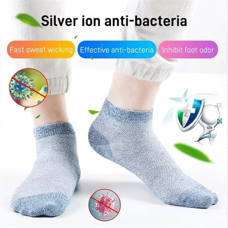 Men's Breathable Anti-bacterial Deodorant Socks