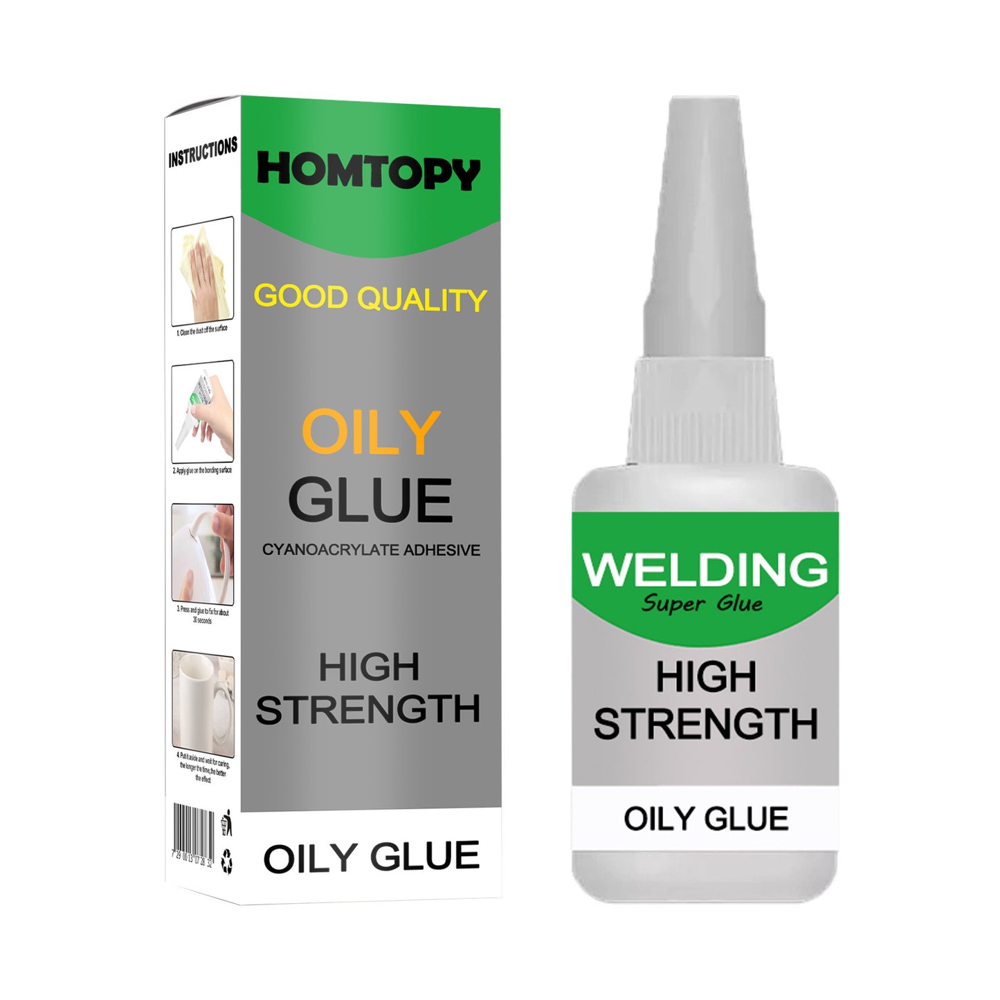 Instant-Bond Flex Oily Glue